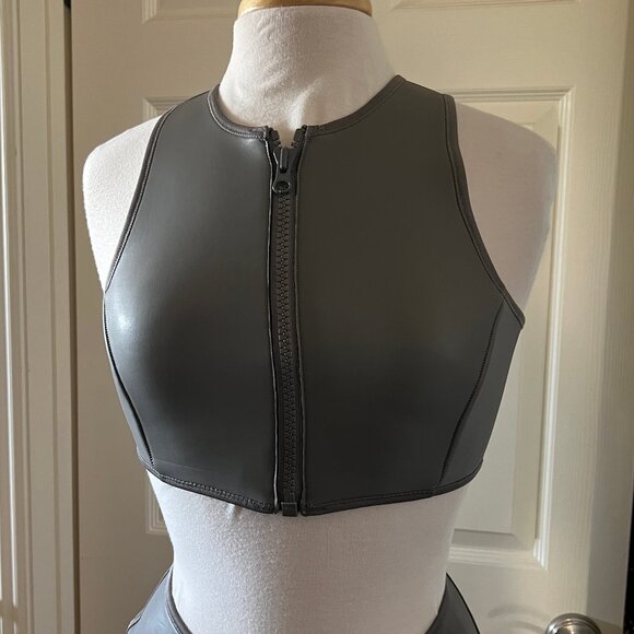 SKIMS Rubberized Scuba Swim 3-Piece Set NWT S - Picture 3 of 10